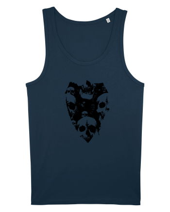 Skull Shield Navy