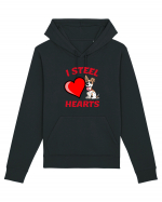 „Eu Fur Inimi” Îndrăgostiți Hanorac Unisex Drummer