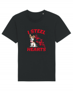 „Eu Fur Inimi” Îndrăgostiți Tricou mânecă scurtă Unisex Rocker