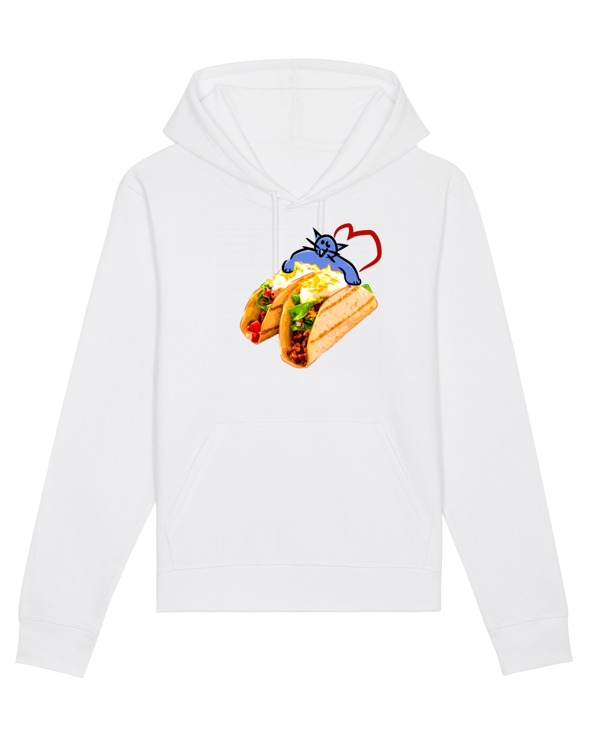 Hanorac Unisex Drummer White