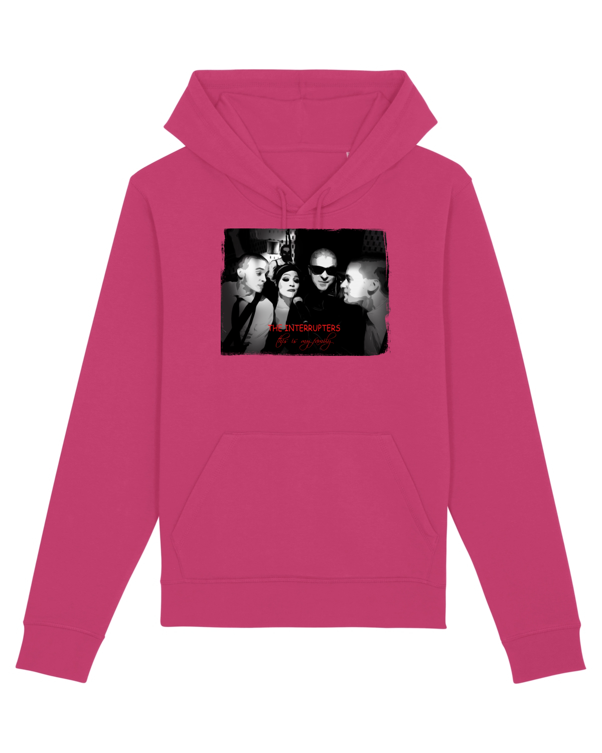 Hanorac Unisex Drummer Raspberry