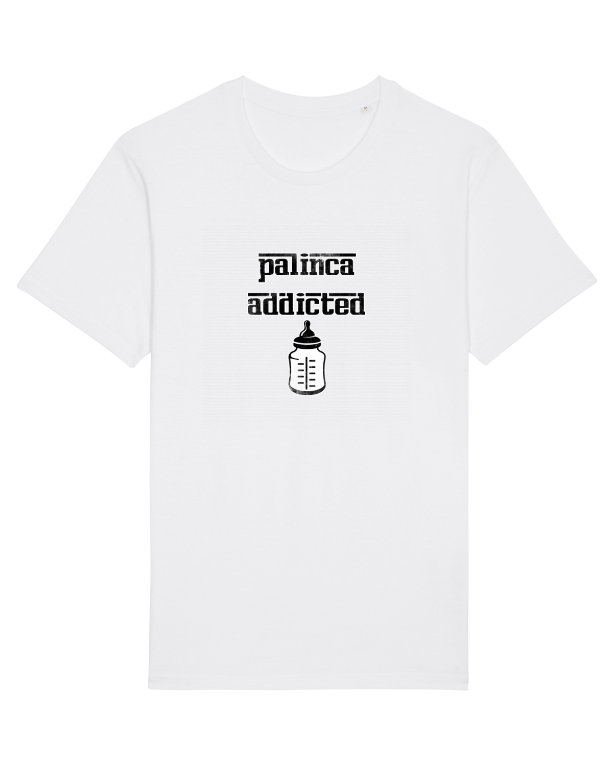 Tricou mânecă scurtă Unisex Rocker White