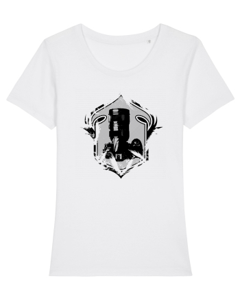 Camera Crest White