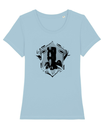Camera Crest Sky Blue