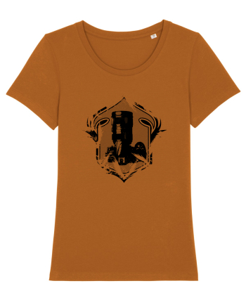 Camera Crest Roasted Orange