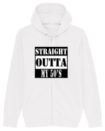 Straight Outta My 50s Hanorac cu fermoar Unisex Connector