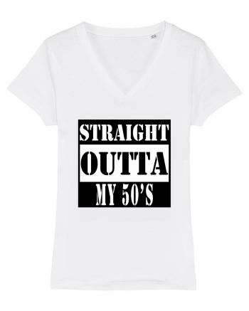 Straight Outta My 50s White