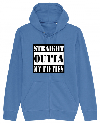 Straight Outta My Fifties Bright Blue