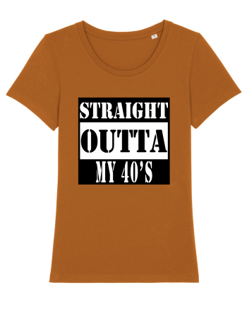 Straight Outta My 40s Roasted Orange