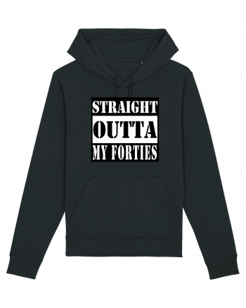 Straight Outta My Forties Black