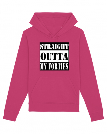 Straight Outta My Forties Raspberry
