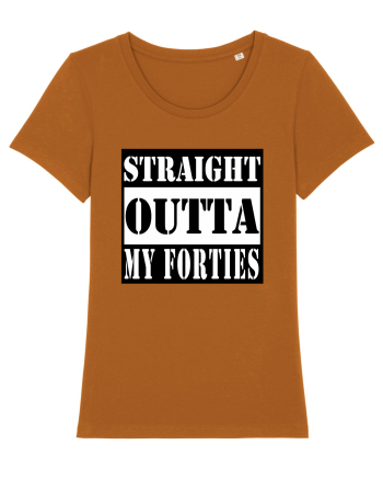 Straight Outta My Forties Roasted Orange