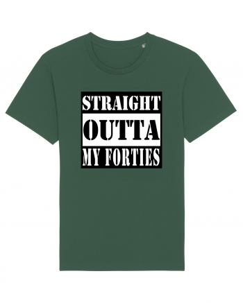 Straight Outta My Forties Bottle Green