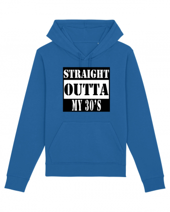 Straight Outta My 30s Royal Blue