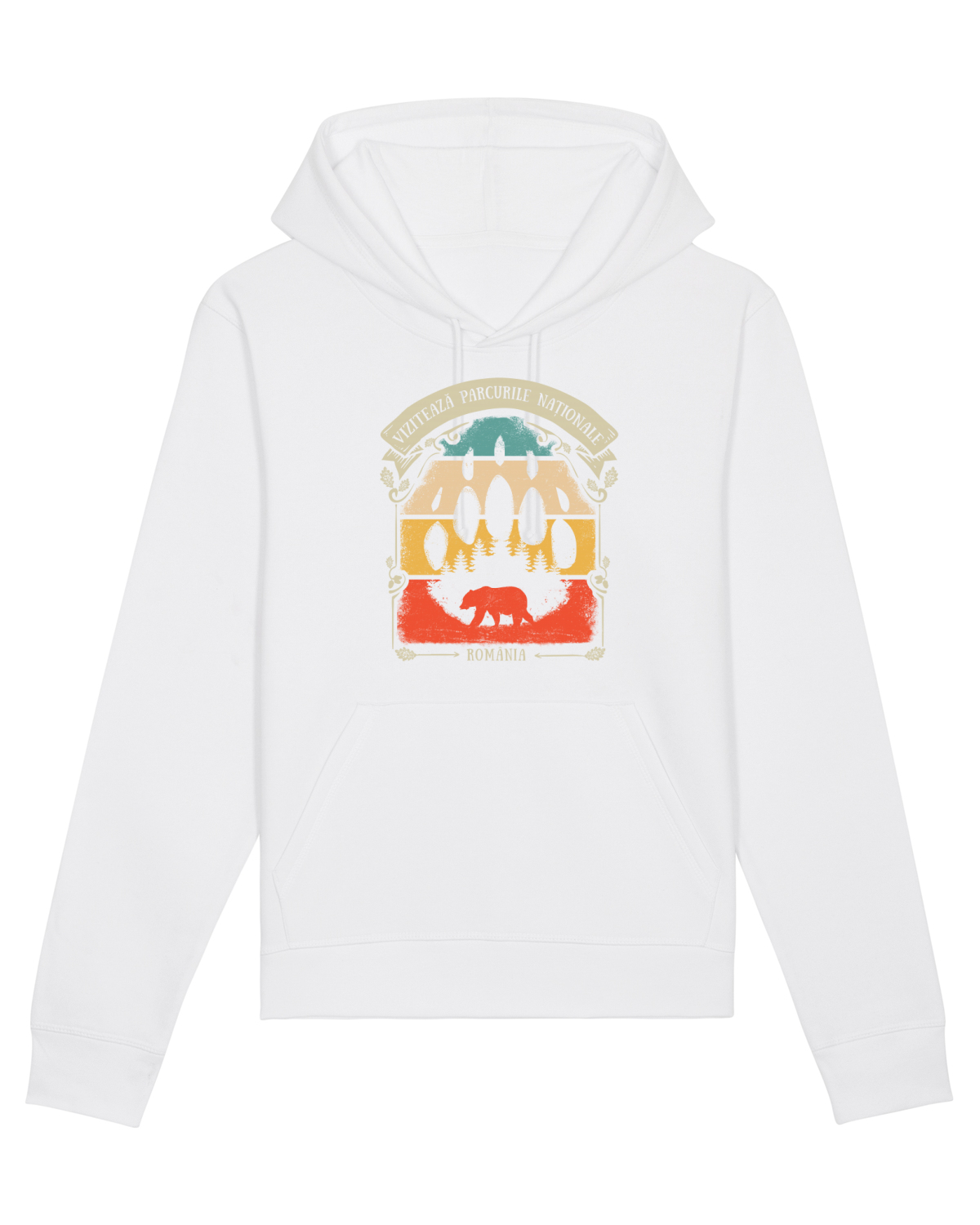 Hanorac Unisex Drummer White