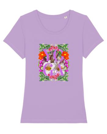 Yoga Este Sportul Meu Favorit Design Cu Flori Lavender Dawn
