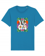 Yoga Este Sportul Meu Favorit Design Cu Flori Tricou mânecă scurtă Unisex Rocker