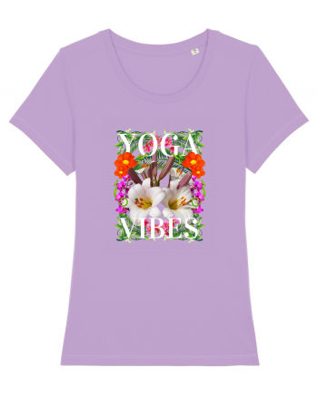 Yoga Vibratii Design Cu Flori Lavender Dawn