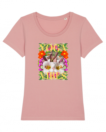 Yoga Vibratii Design Cu Flori Canyon Pink