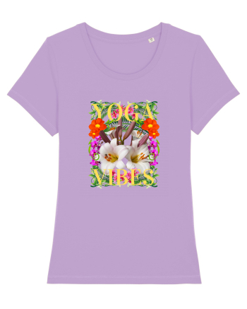 Yoga Vibratii Design Cu Flori Lavender Dawn