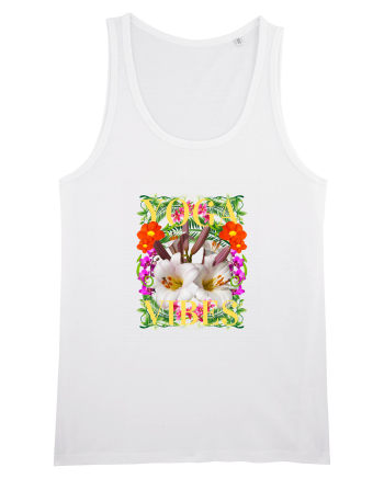 Yoga Vibratii Design Cu Flori White