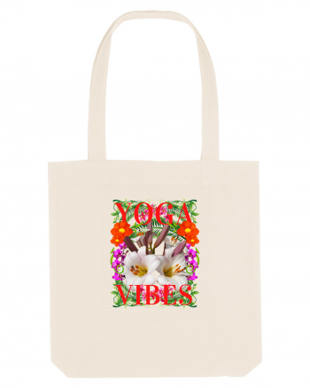 Yoga Vibratii Design Cu Flori Natural