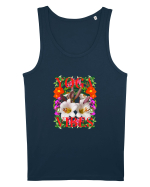 Yoga Vibratii Design Cu Flori Maiou Bărbat Runs