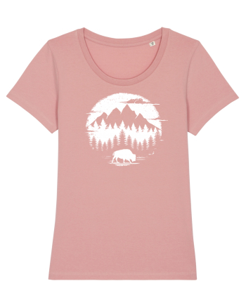 Zimbru Rătăcind Prin Padure Canyon Pink