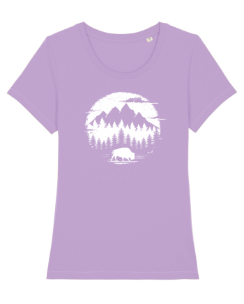 Zimbru Rătăcind Prin Padure Lavender Dawn