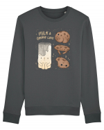 Milk & Cookie - dark Bluză mânecă lungă Unisex Rise