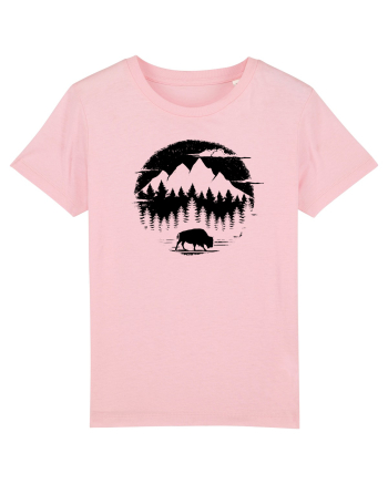Zimbru Rătăcind Prin Padure Cotton Pink