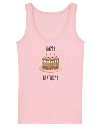 Birthday Cake Cotton Pink