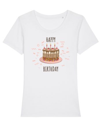 Birthday Cake White