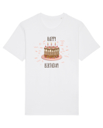 Birthday Cake Tricou mânecă scurtă Unisex Rocker