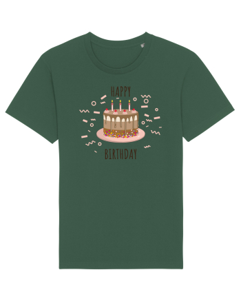 Birthday Cake Bottle Green