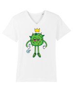 Bud King Tricou mânecă scurtă guler V Bărbat Presenter