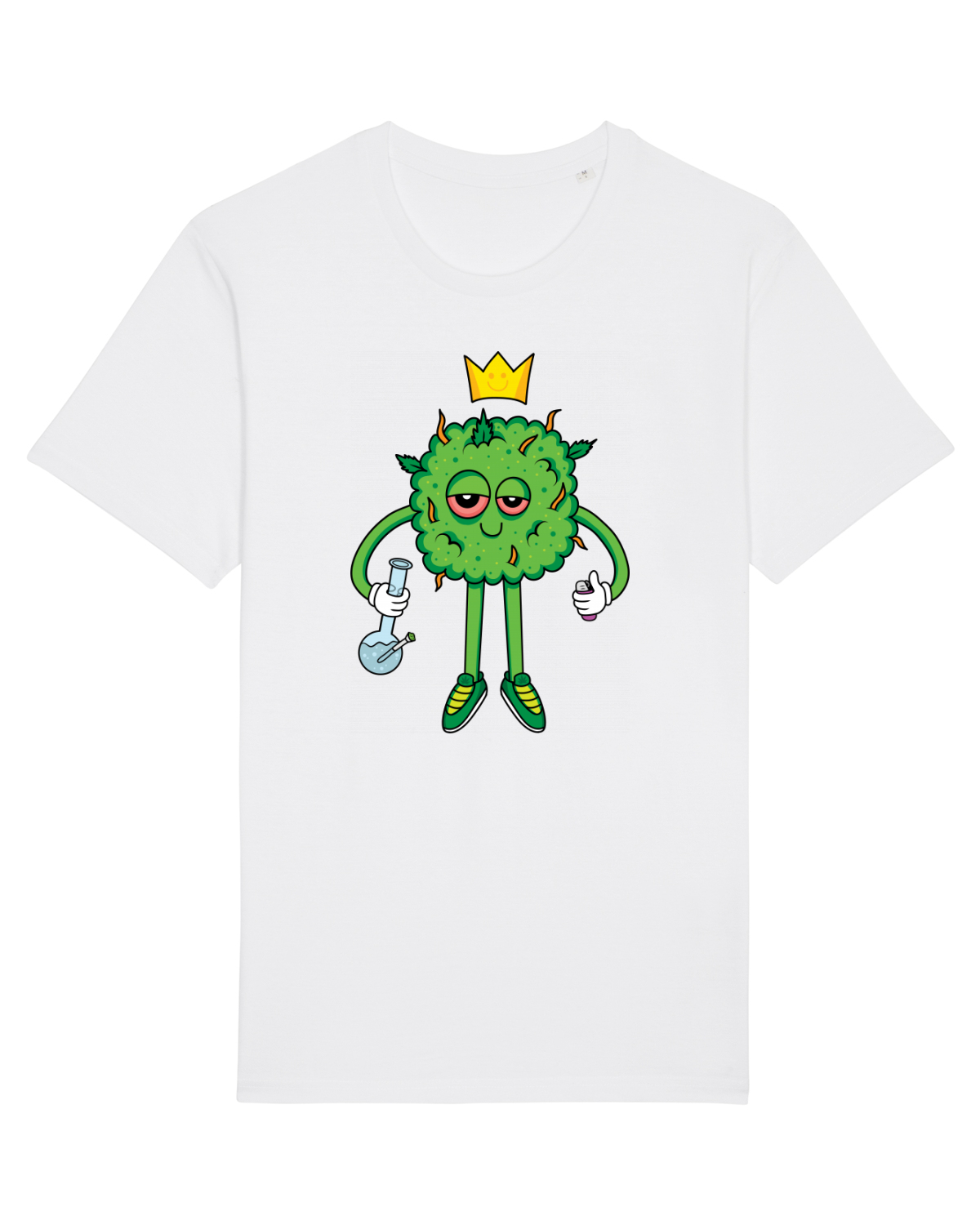 Tricou mânecă scurtă Unisex Rocker White