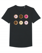 Glazed Donuts Tricou mânecă scurtă guler larg Bărbat Skater