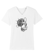 No more drugs Tricou mânecă scurtă guler V Bărbat Presenter