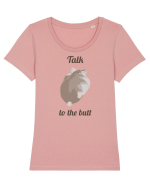 Hamster Tricou mânecă scurtă guler larg fitted Damă Expresser