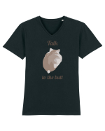 Hamster Tricou mânecă scurtă guler V Bărbat Presenter