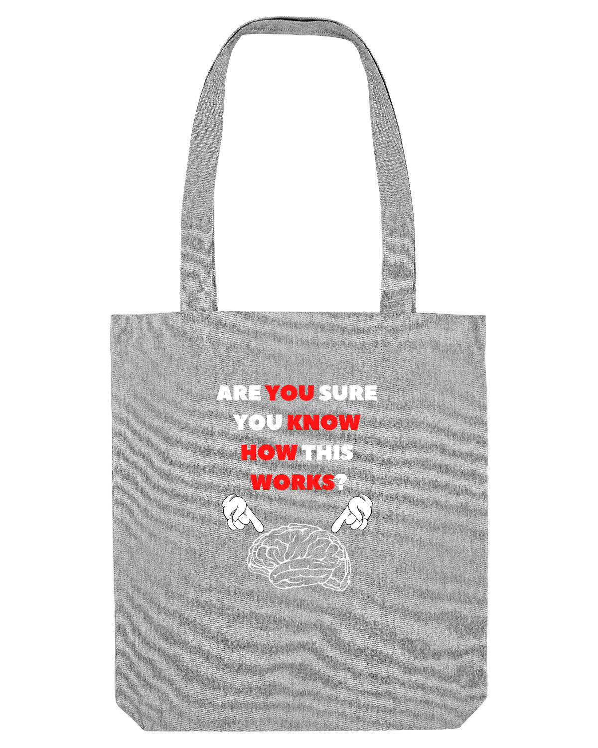 Sacoșă textilă Heather Grey