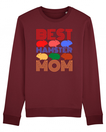 Best Hamster Mom Burgundy