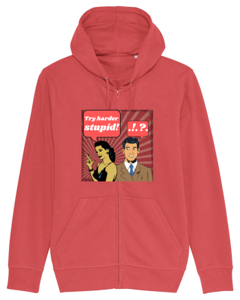 Retro Romance Comic Carmine Red