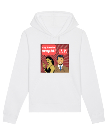 Retro Romance Comic White
