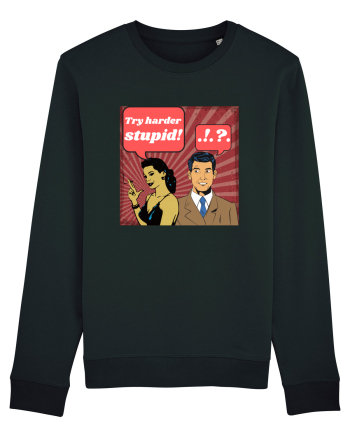 Retro Romance Comic Black