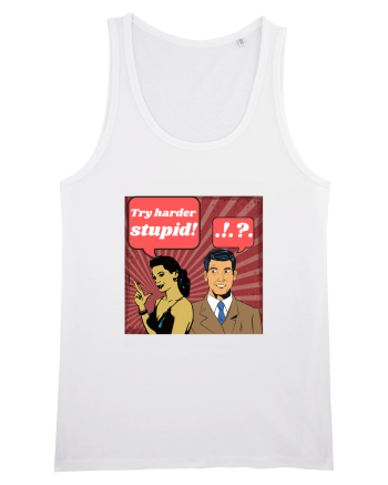 Retro Romance Comic White