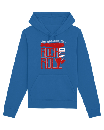 Retro Vintage Rock And Roll Royal Blue