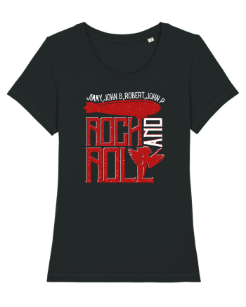 Retro Vintage Rock And Roll Black