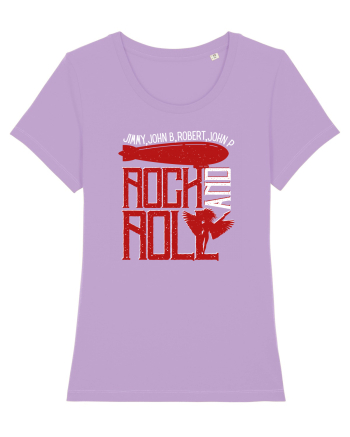 Retro Vintage Rock And Roll Lavender Dawn
